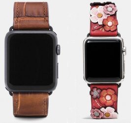 coach apple watch band