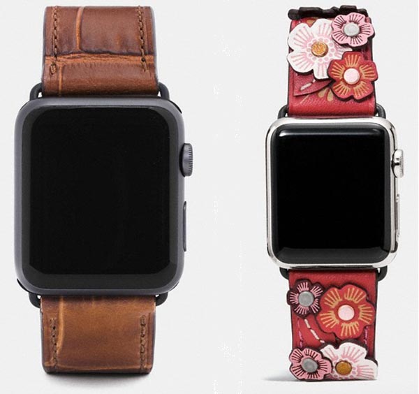 Coach unveils new designer Apple Watch bands for summer including leather  'Saddle' and 'Denim' - 9to5Mac