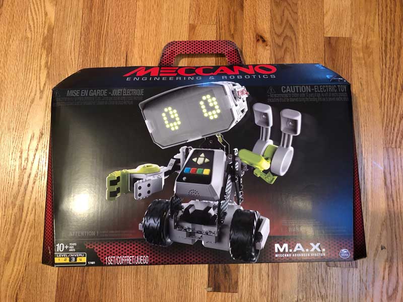 Meccano-Erector M.A.X Robotic Interactive Toy with Artificial Intelligence 