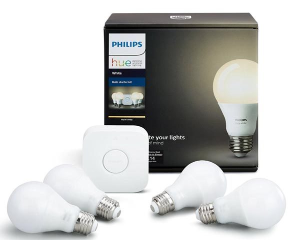 phillips hue starter kit with 4 bulbs