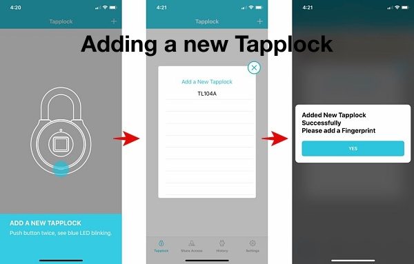 tapplock smartfingerprintpadlock review 4