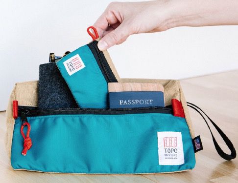 Topo Designs Dopp Kit - Clay