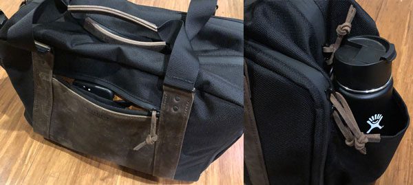 waterfield atlas holdall frontbottle