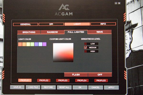 ACGAM Mouse Screen 4