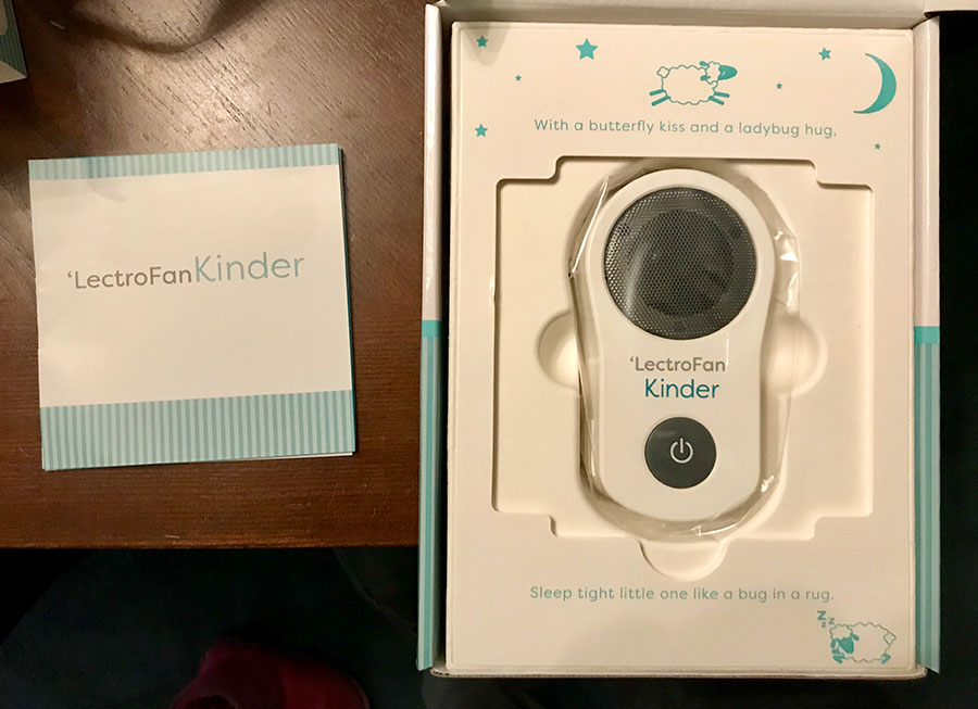 LectroFan Kinder Sleep Sound Machine and Night Light review The Gadgeteer