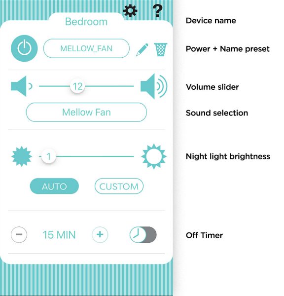 LectroFan Kinder Sleep Sound Machine 003