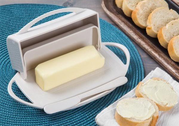 butterie flip top butter dish