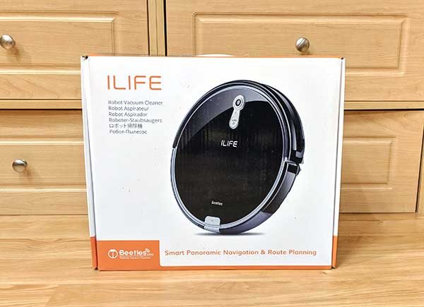 ILIFE ILIFEA804 A8 Robotic Vacuum Cleaner with Full-View Camera Navigation Brilliant Black ILIFE INNOVATION LIMITED One Size 