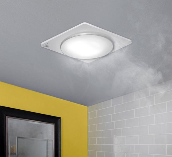 Everything Else In Your House Is Smart So Why Isn T Bathroom Exhaust Fan The Gadgeteer - Bathroom Exhaust Fan With Light Installation Cost