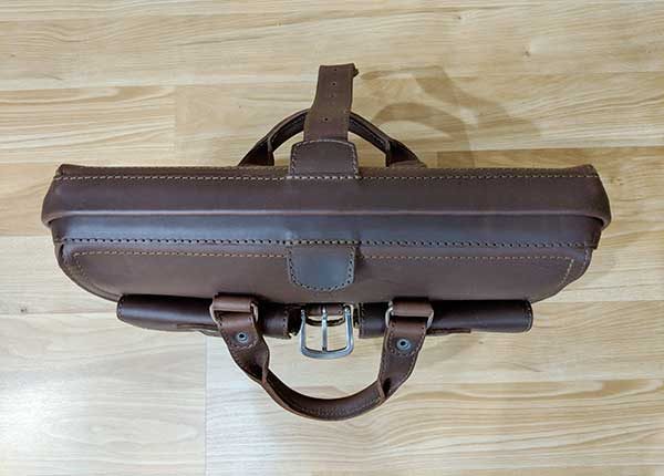 Flight Bag Leather Briefcase