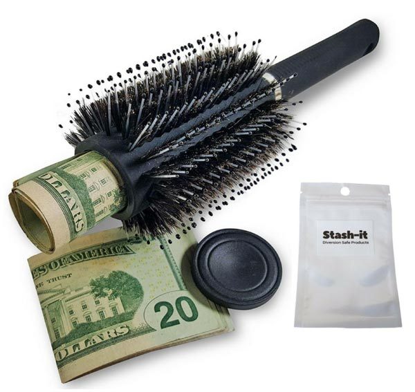 stash it hairbrush safe