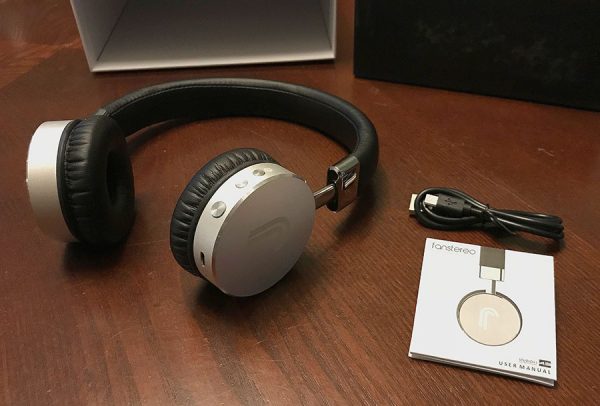 Studio43 headphones on table