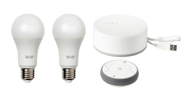 ikea tradfri connected lighting kit