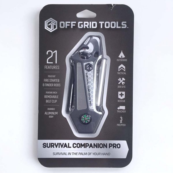 off Grid Tools Ogt-comp100 Survival Companion Emergency Multi Tool for sale online 