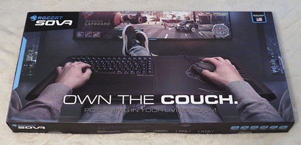 Roccat Sova Gaming Lapboard Review The Gadgeteer