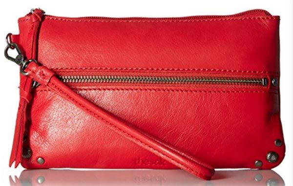 This wristlet's powerbank keeps your phone charged without breaking the ...