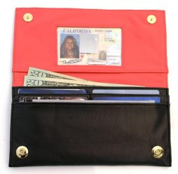 thinnest rfid checkbook wallet