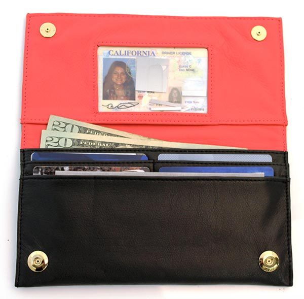 thinnest rfid checkbook wallet