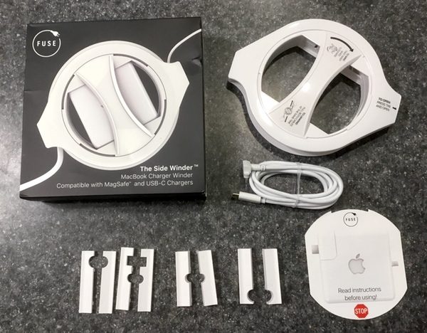 Fuse Side Winder Apple MacBook Charging Adaptor Holder review - The  Gadgeteer