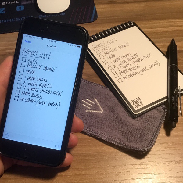 Rocketbook Mini, Smart Pocket Notebook