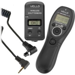 Vello Wireless ShutterBoss III Remote Switch with Digital Timer