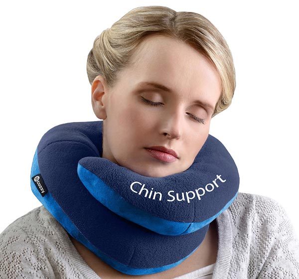 forward sleeping travel pillow