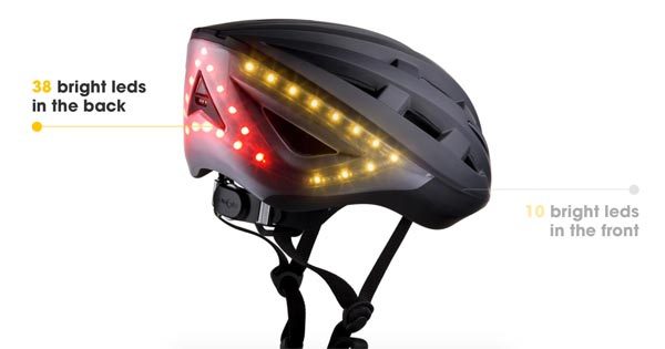 bike helmet with turn signals