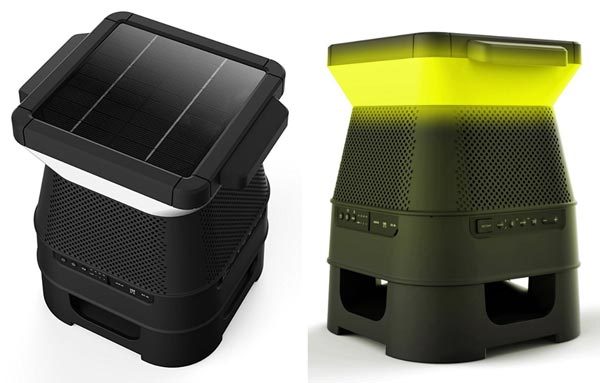 solar powered outdoor speakers