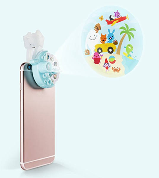 Bring bedtime stories to life with the Moonlite clip-on projector for ...