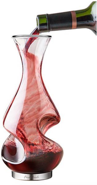 twist wine decanter