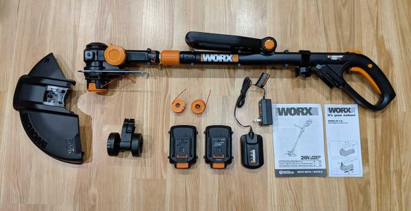 worx 20v gt trimmer 1