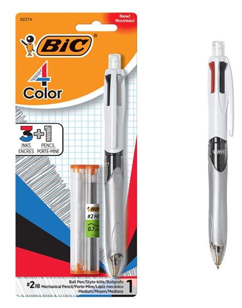 bic 3 1 multi pen pencil