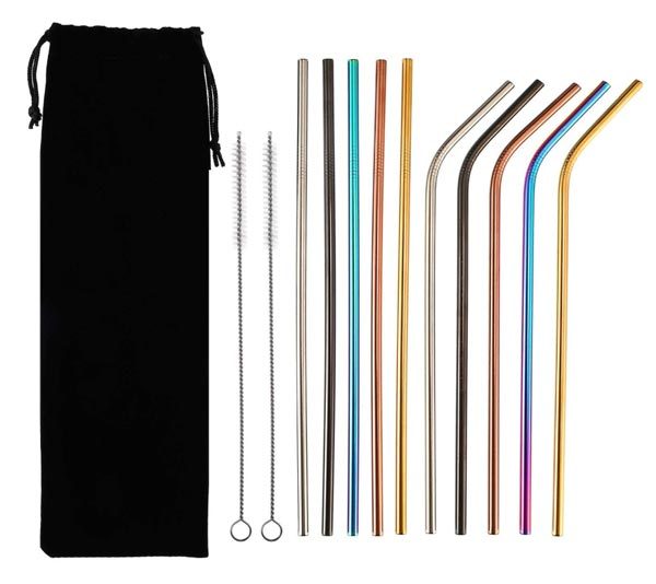 hotop design stainless steel straws 1