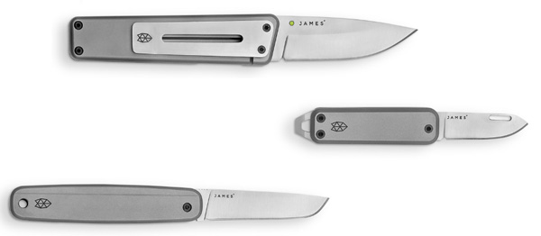 James Brand announces their Titanium Collection of EDC knives