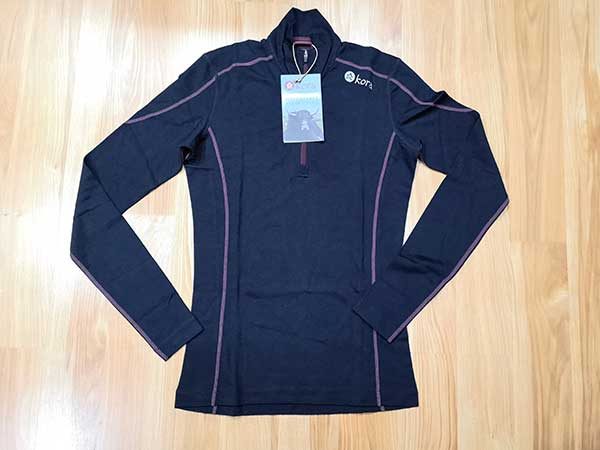 Kora Shola 230 Zip yak wool shirt review - The Gadgeteer