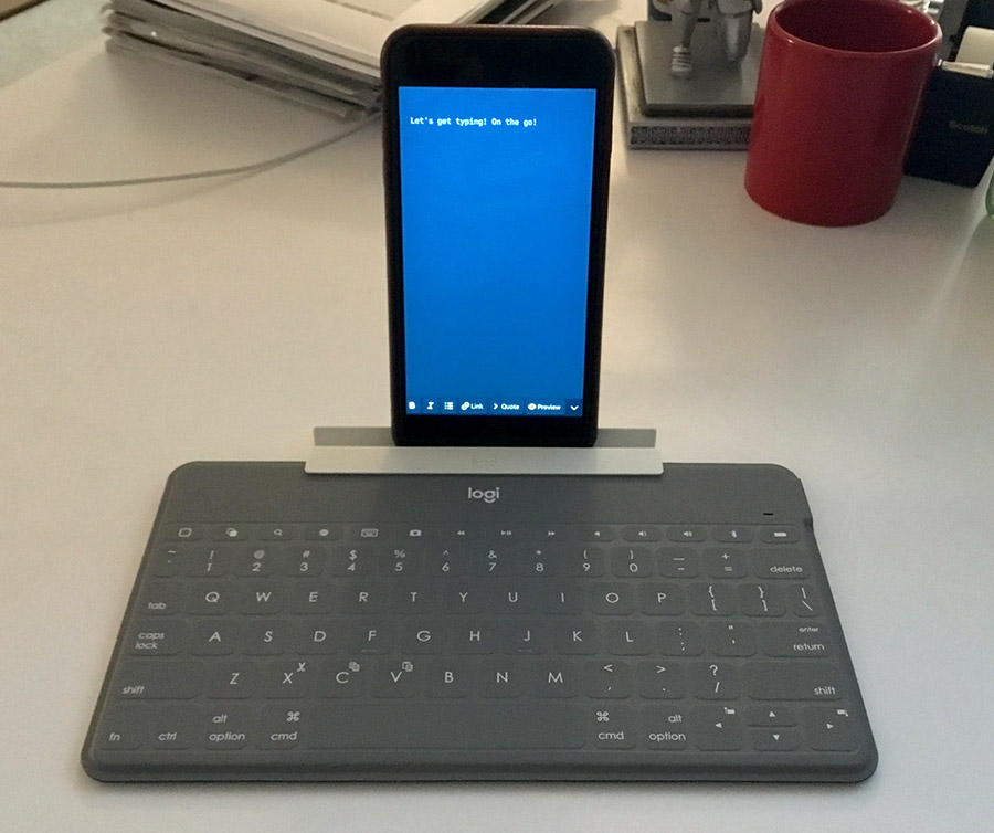 Logitech KEYSTOGO Bluetooth Keyboard review The Gadgeteer