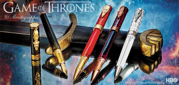 montegrappa game of thrones pens 1