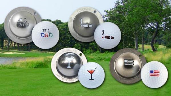 tin cup ball marker