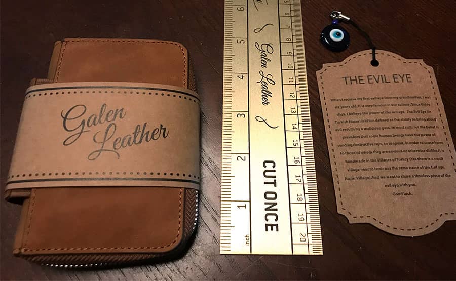 Galen Leather EDC Wallet 002