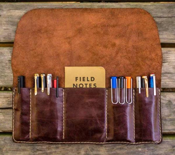 The Galen Leather Tool Roll is a versatile organizer - The Gadgeteer