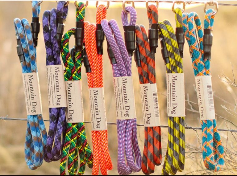 Mountain Dog Products leashes works for tiny puppers to giant doggos