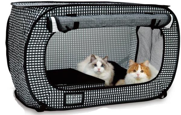 necoichi portable cat cage