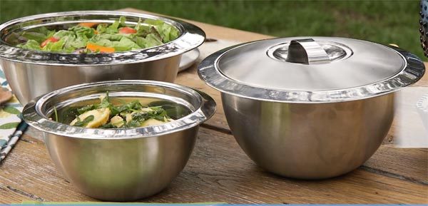 oggi insulated bowls with lids