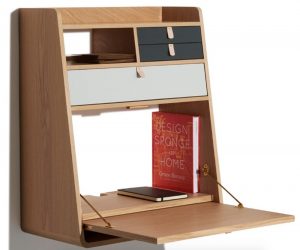 The Gaston Floating Secretary Desk gives you an office even when you ...