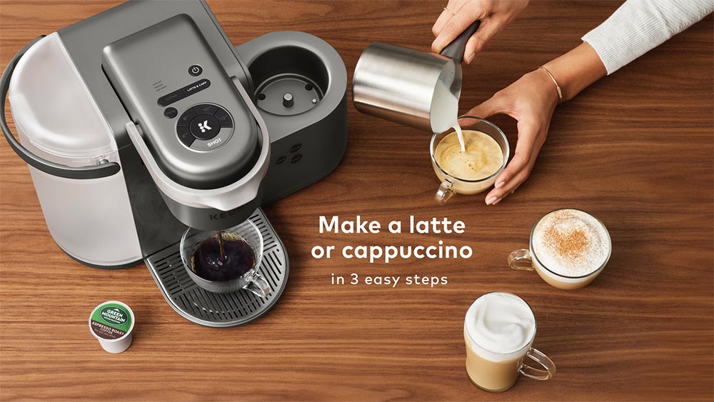 Keurig S New K Cafe Is A Single Serve Coffee Latte And Cappuccino Maker The Gadgeteer