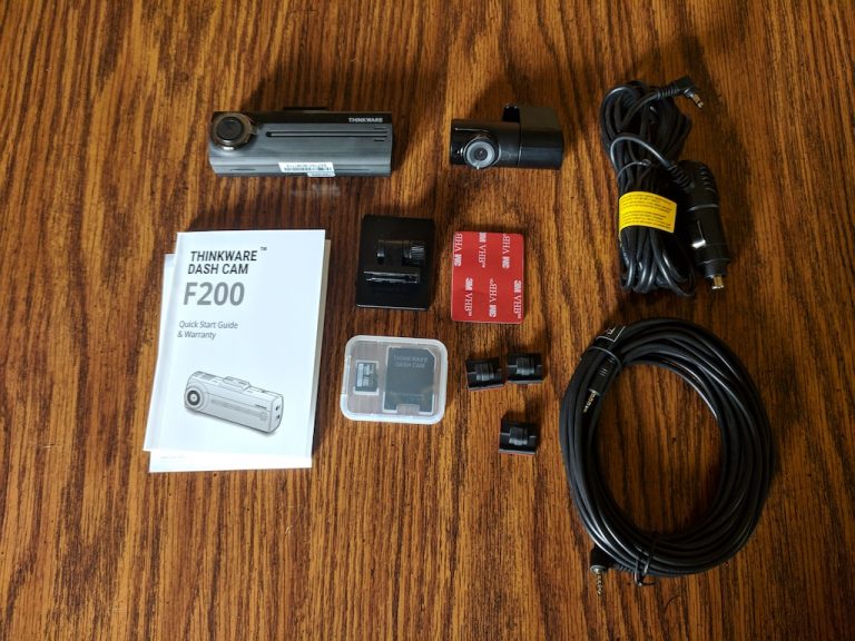 Thinkware F200 Dash Cam review The Gadgeteer