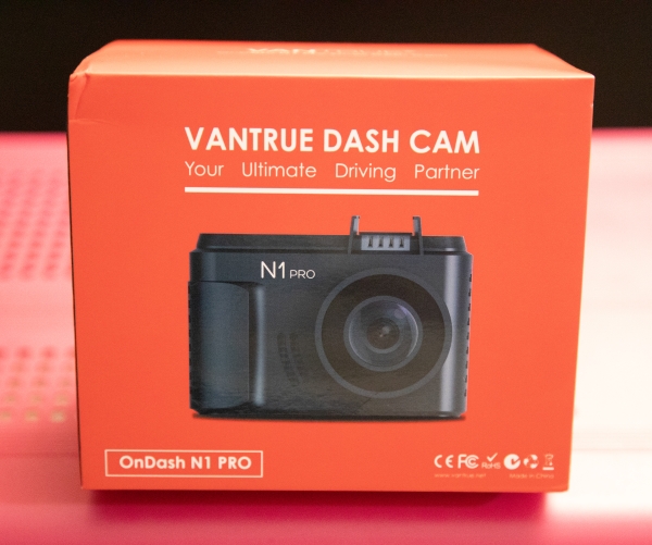 Vantrue N1 Pro Mini Dash Cam Full HD 1920x1080P Car Dash Camera 1.5 inch  160 Degree DashCam with Super Night Vision Sensor, 24 Hrs Parking Mode,  Motion Detection, Support 256GB Max(2023) 