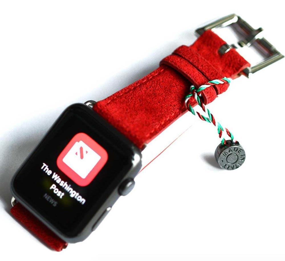 alcantara watch strap