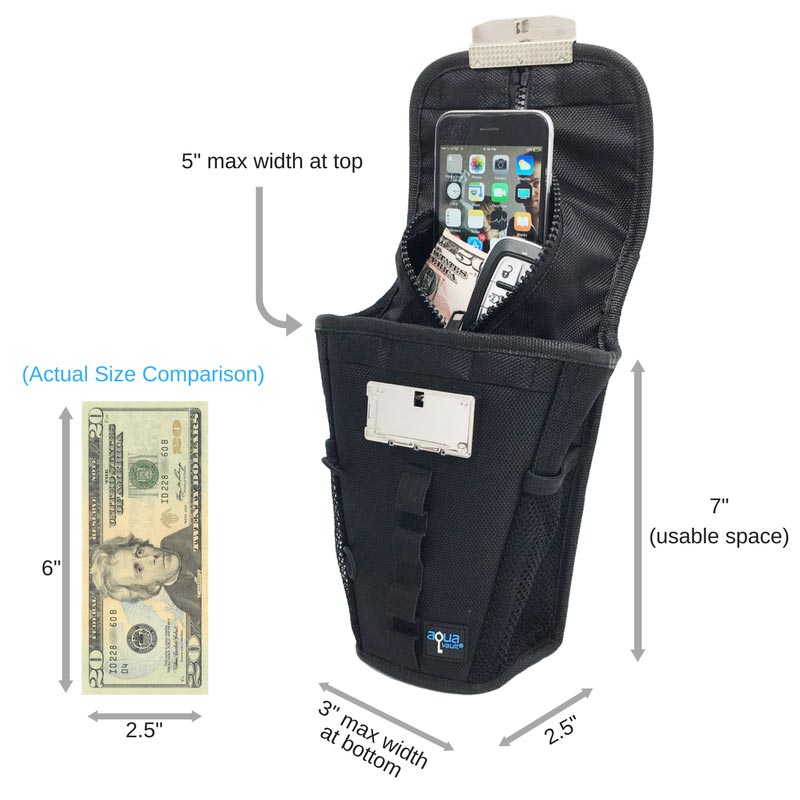 Protect your personal items in a portable travel safe