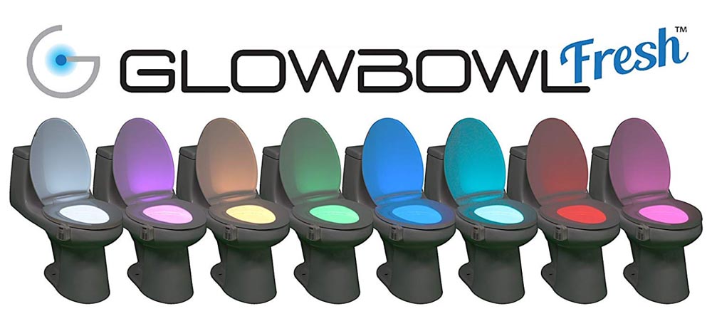 Does your toilet glow? 